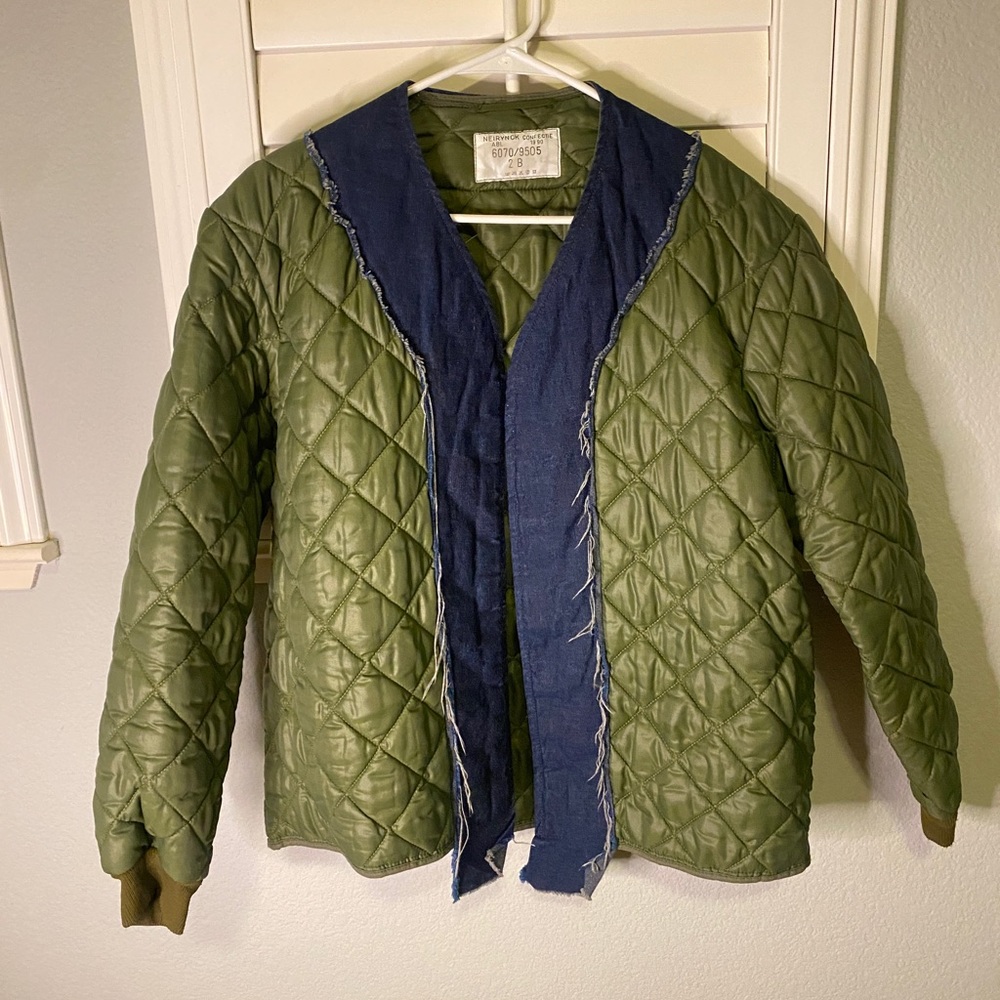 Vintage Belgian Quilted Liner “Neirynck Confectie”